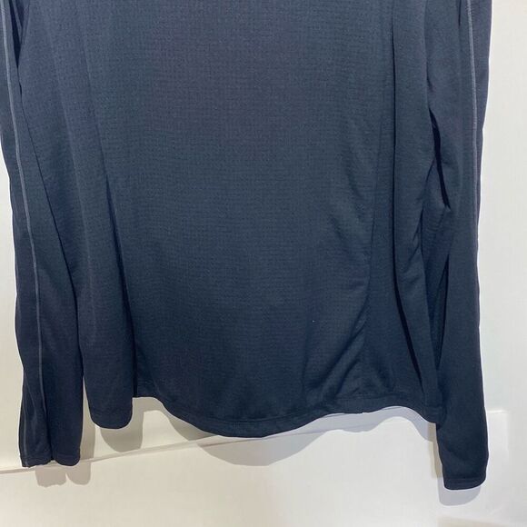 Mondetta Women's Gray Quarter Zip Raglan Long Sleeve Sweatshirt Size XXL - Picture 11 of 12